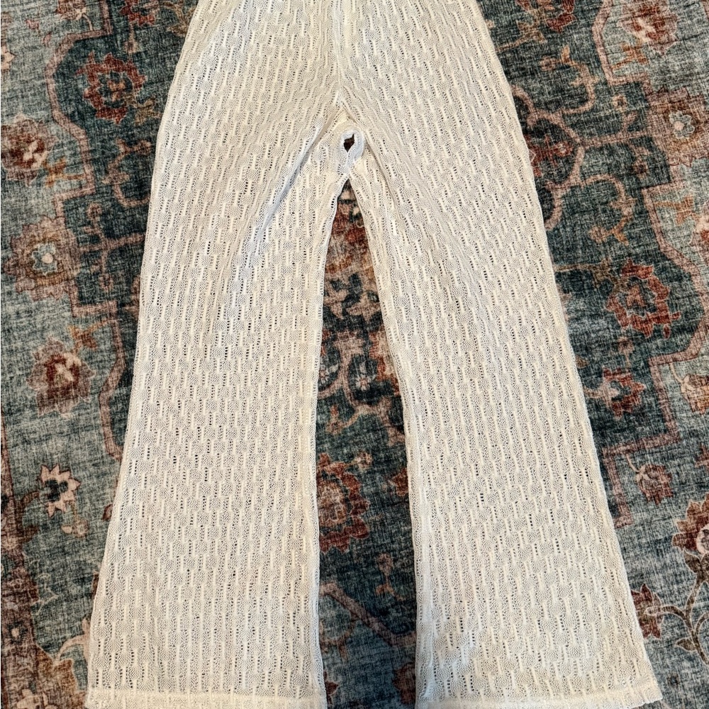 Wild Fable Cream Boot Cut Pants